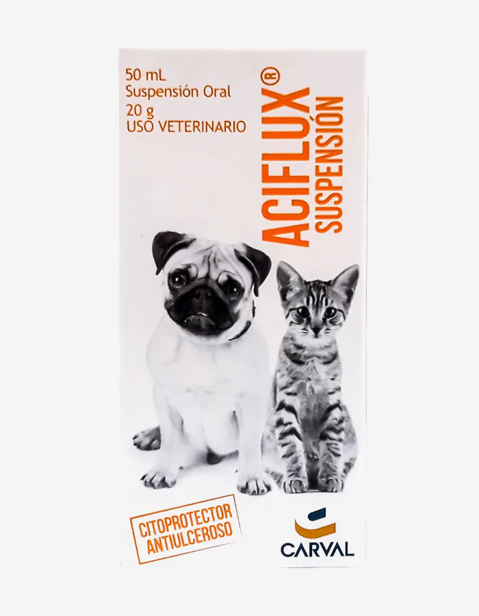 Aciflux Oral suplemento gastritis perros y gatos 50ml