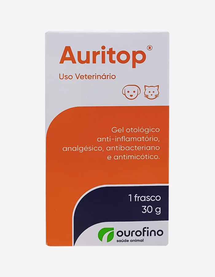 Auritop Gel solución otitis perros y gatos 30g