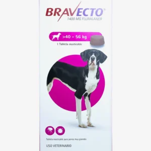 Bravecto Perros antipulgas masticable caninos 40 a 56kg