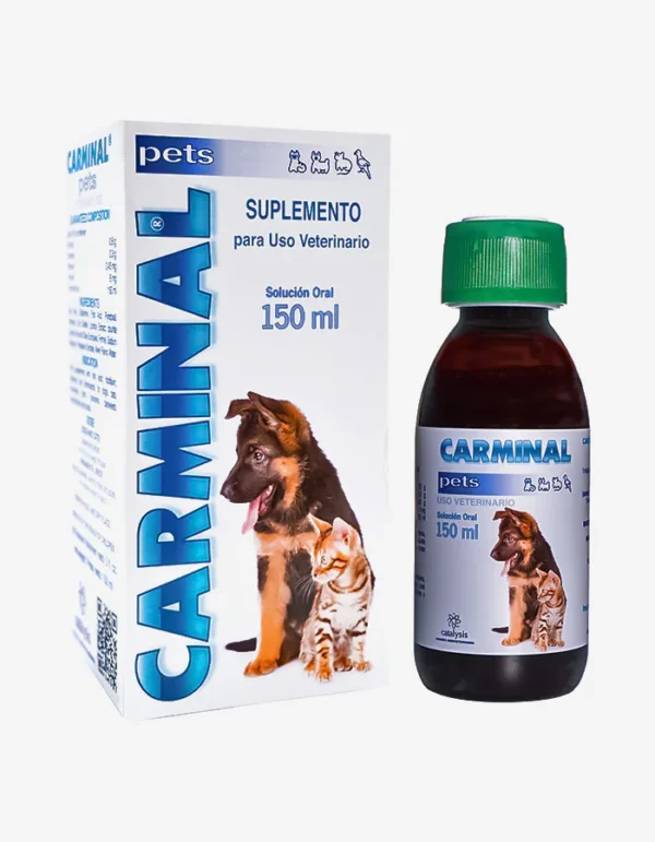 Carminal Pets suplemento gastrointestinal para mascotas