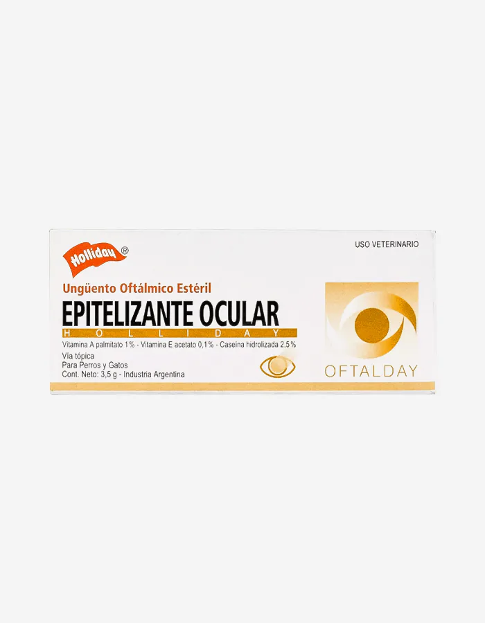 Epitelizante Ocular Oftalday unguento oftalmico perros y gatos 3.5g