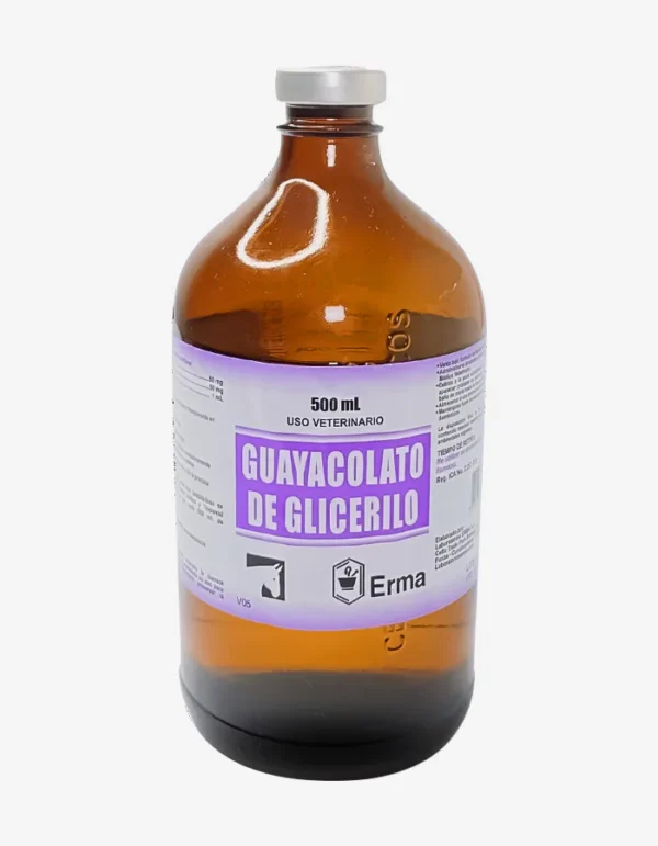 Guayacolato Glicerilo solucion inyectable 500ml