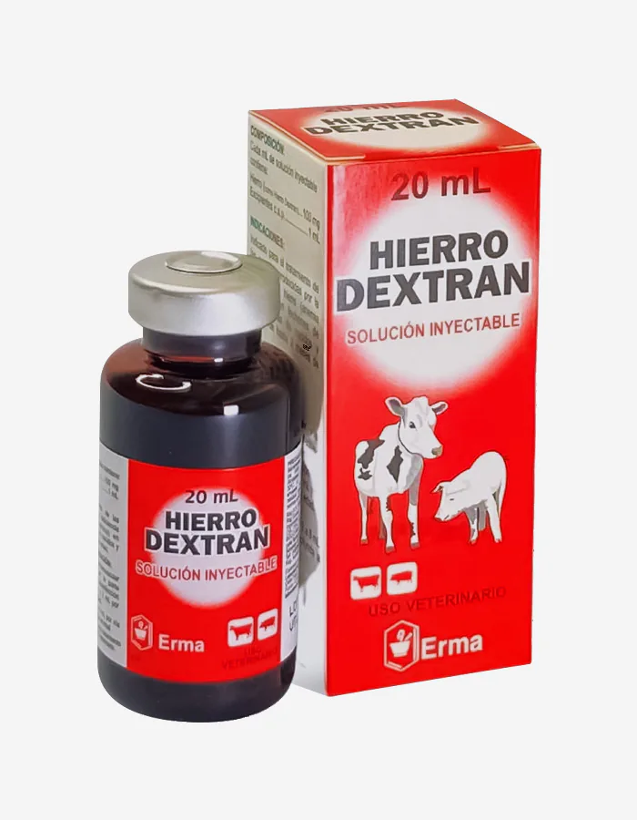 Hierro Dextran solucion inyectable 20ml