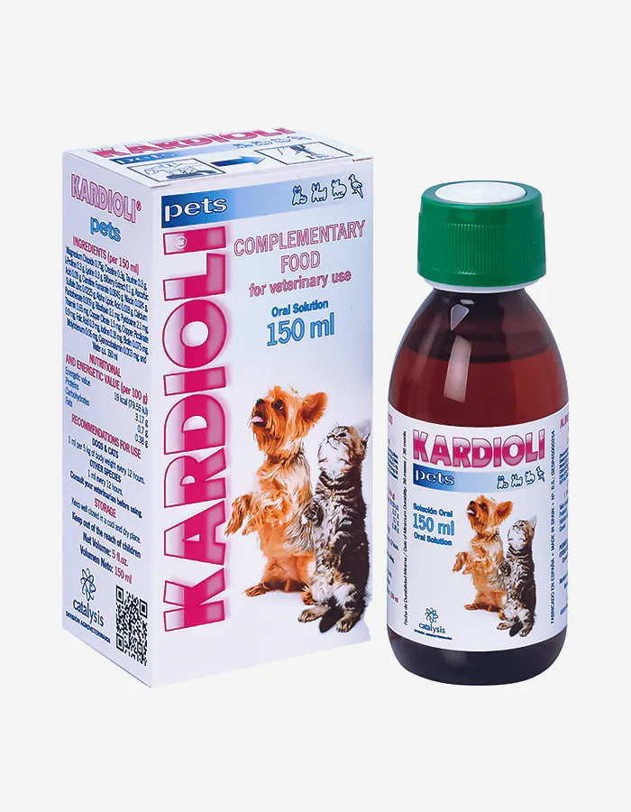 Kardioli Pets suplemento cardiaco natural para mascotas