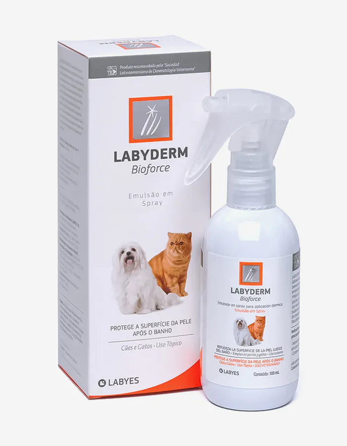 Labyderm Bioforce spray cosmético perros y gatos 100ml