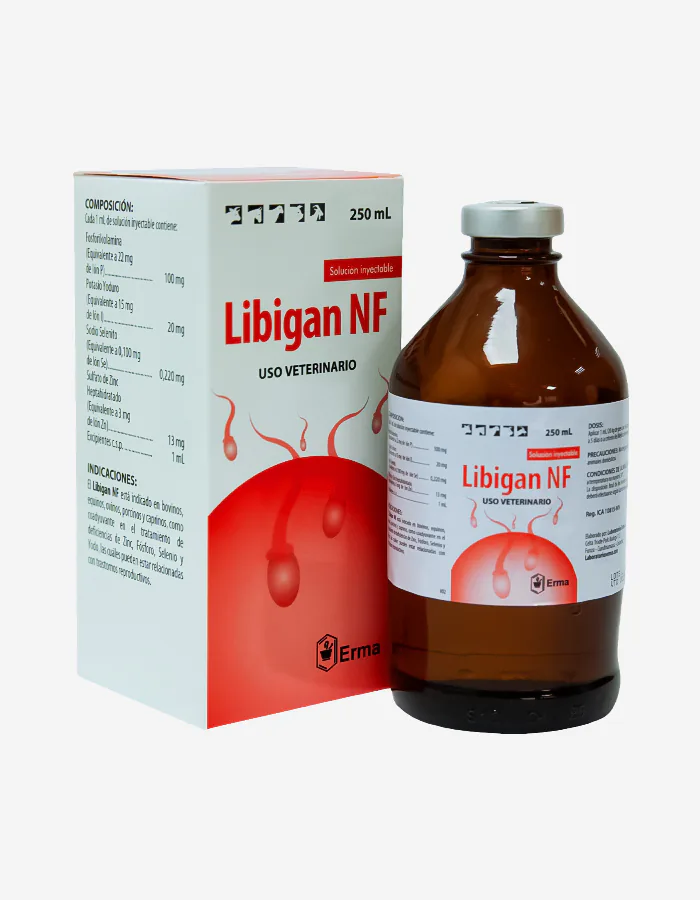 Libigan NF solucion inyectable 250ml