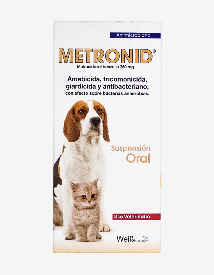 Metronid desparasitante oral perros y gatos 100ml