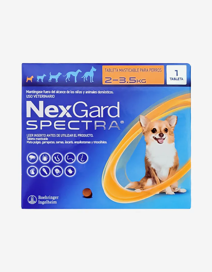 Nexgard Spectra antipulgas perros 2 a 3.5kg