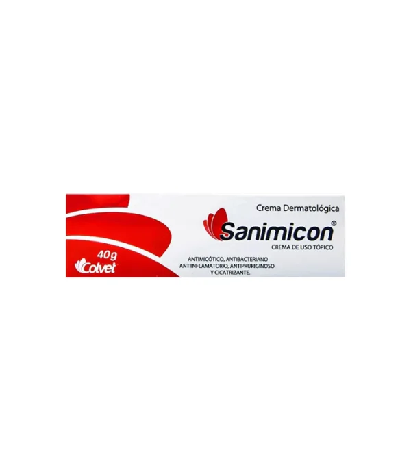 Sanimicon crema dermatológica mascotas y animales 40g