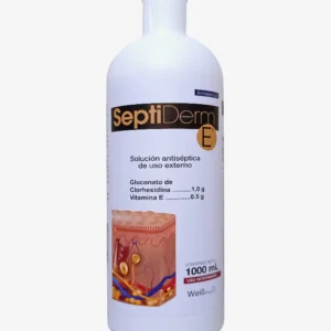 Septiderm E solución antiséptica perros y gatos 1000ml