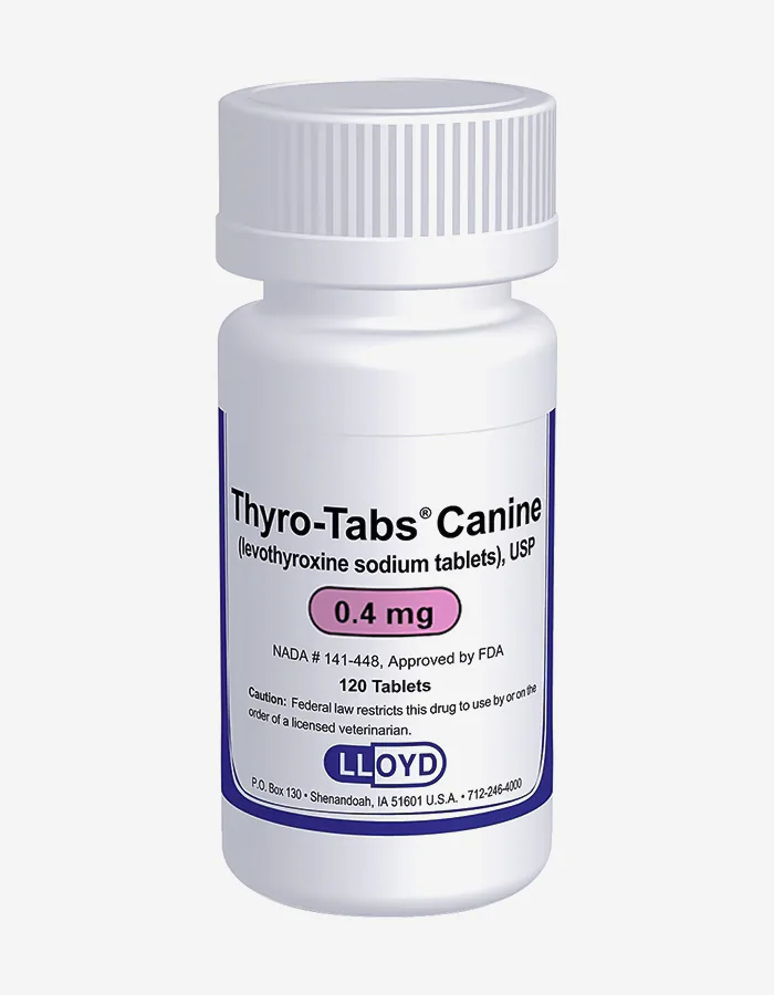 Thyro Tabs 04 tratamiento hipotiroidismo canino 120 tabletas