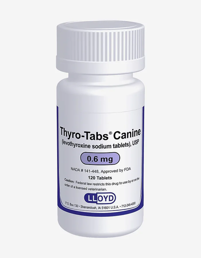 Thyro Tabs 06 tratamiento hipotiroidismo canino 120 tabletas