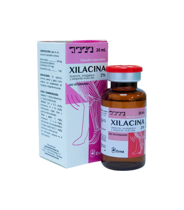 Xilacina 2% solucion inyectable 20ml