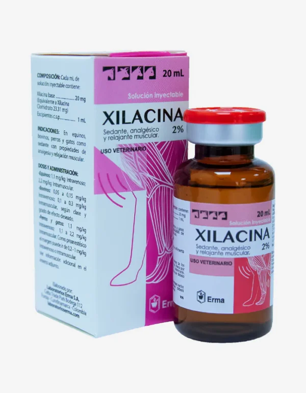 Xilacina 2% solucion inyectable 20ml